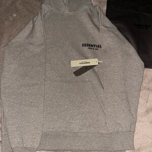 Fear of God Light Gray Hoodie